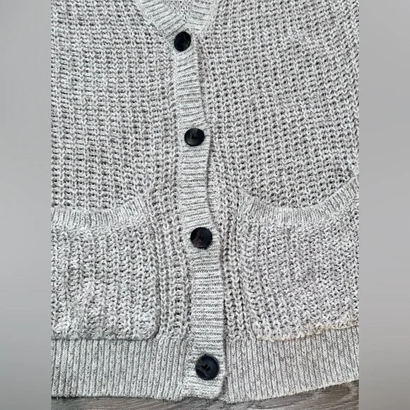 Garage Open Knit Slouchy Grandpa Cardigan - Picture 8 of 13